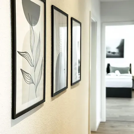 Appartement Stobbe I Zentral I Parkplatz I Kingsize I 116qm